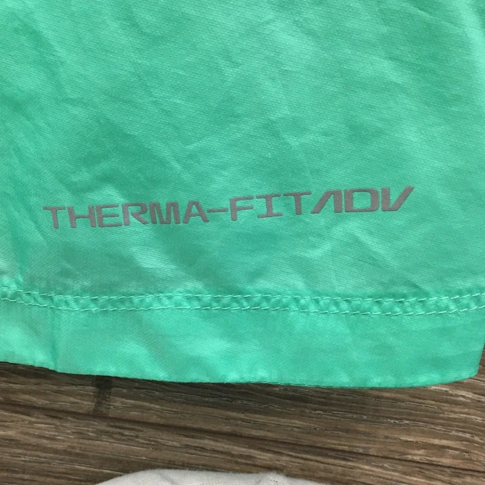 Nike Therma-FIT ADV Womens Mint Green Quilted Down Running Vest Large